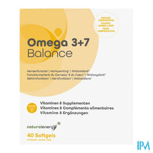 Afbeelding in Gallery-weergave laden, Natural Energy Omega 3+7 Balance Caps 40
