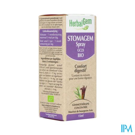 Herbalgem Stomagem Spray Bio 15ml