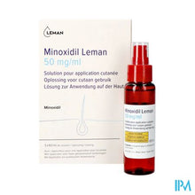 Afbeelding in Gallery-weergave laden, Minoxidil Leman 50mg/ml Opl Cutaan Gebruik 3x60ml
