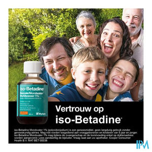 Iso Betadine 1% Nf Mondwater 200ml Ready To Use