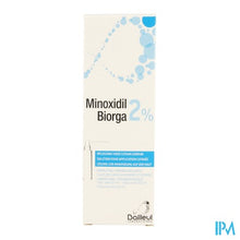 Afbeelding in Gallery-weergave laden, Minoxidil Biorga 2% Opl Cutaan Koffer Fl 1x60ml
