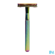 Load image into Gallery viewer, Bambaw Metalen Veiligheidsscheermes Regenboog
