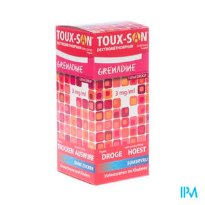 Toux San Dextromet Z/suiker 3mg/ml+grenadine 120ml