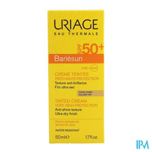 Charger l'image dans la galerie, Uriage Bariesun Ip50+ Creme Getint Brons 50ml
