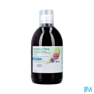 Lactulose Teva Sol Per Os 500ml