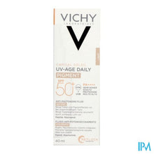 Load image into Gallery viewer, Vichy Cap Sol Uv-age Daily Tint.light Spf50+ 40ml
