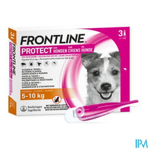 Afbeelding in Gallery-weergave laden, Frontline Protect Spot On Opl Hond 5-10kg Pipet 3
