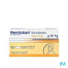 Load image into Gallery viewer, Perdolan Supp Kind Enf 12x350mg
