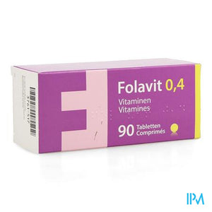 Folavit 0,4mg Comp 90x0,4mg Nf Cnk 4421-087