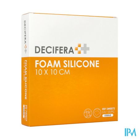 Decifera Foam Silicone 10x10cm 5