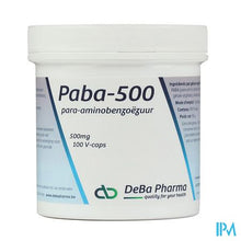 Afbeelding in Gallery-weergave laden, Paba Caps 100x500mg Deba

