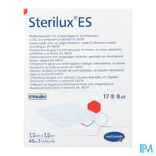 Afbeelding in Gallery-weergave laden, Hartmann Sterilux Es 7,5x7,5cm 8l. St. 40x3 P/s
