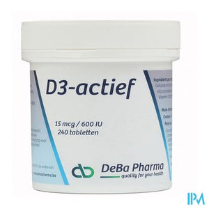 D3-actif Comp 240x15mcg Deba