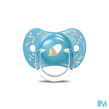 Afbeelding in Gallery-weergave laden, Suavinex Gold Soother Silicone Revers. +18m Blue
