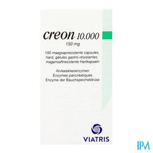 Afbeelding in Gallery-weergave laden, Creon 10000 Caps Maagsapresist Hard 100 X 150mg
