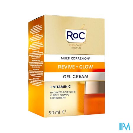 Roc Multi Correx.revive+glow Gel Cream Pot 50ml