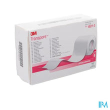 Afbeelding in Gallery-weergave laden, Transpore 3m Hechtpleister El.tr 75mmx9m 4 1527/3

