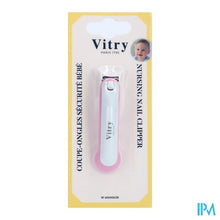 Load image into Gallery viewer, Nagelknipper Baby Met Veiligheid Blauw/roos (azie)
