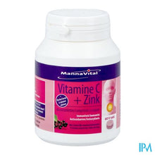 Charger l'image dans la galerie, Mannavita Vitamine C + Zink Kauwtabl 60
