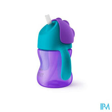 Charger l'image dans la galerie, Philips Avent Drinkbeker Rietje Girl Paars 200ml SCF796/02
