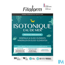 Afbeelding in Gallery-weergave laden, Isotonique Eau De Mer Amp 30x10ml Fitoform
