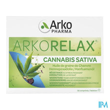 Load image into Gallery viewer, Arkorelax Stress Control Cannabis Sativa Comp 30

