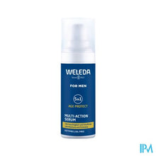 Afbeelding in Gallery-weergave laden, Weleda Men Age Protect 5en1 Serum Multiaction 30ml

