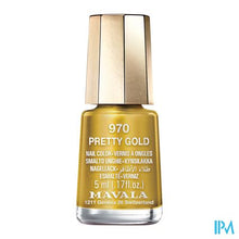 Afbeelding in Gallery-weergave laden, Mavala Vao Mini Color 970 Pretty Gold 5ml
