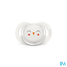 Charger l'image dans la galerie, Suavinex Bonhomia Soother Sili.rev 6/18m Owl Beige
