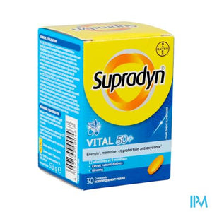 Supradyn Vital 50+ Filmomh Tabl 30