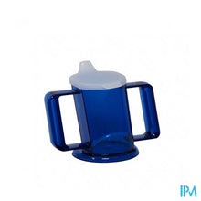 Afbeelding in Gallery-weergave laden, Handycup Beker Schuin Blauw+2 Tuit. 237ml Henrotek
