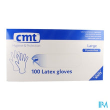 Afbeelding in Gallery-weergave laden, Cmt Handschoenen Latex Wit Pf l 100
