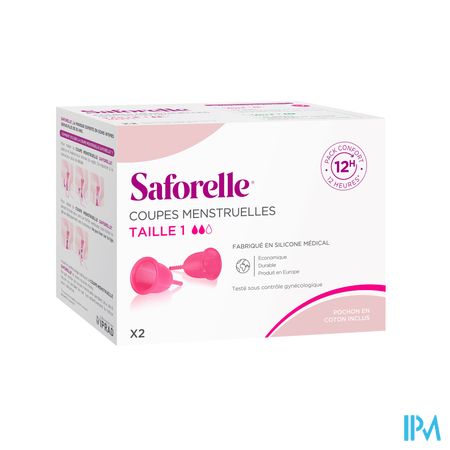 Saforelle Cup Protect Menstruatie Cups T1 Nieuw