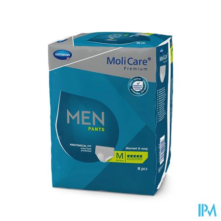 Molicare Pr Menpants 5drops M 8 P/s