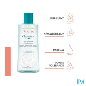 Avene Cleanance Micellair Water 400ml Nf