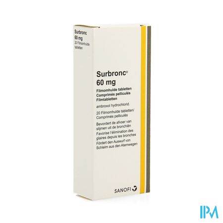 Surbronc Comp Sec 20x60mg