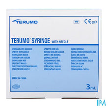 Afbeelding in Gallery-weergave laden, Terumo Spuit 3ml + Naald 21g 1 1/2 St 40x8mm 100
