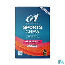Afbeelding in Gallery-weergave laden, 6d Sports Chew Grapefruit + Caffeine 10x38g
