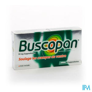 Buscopan Supp 6 X 10mg