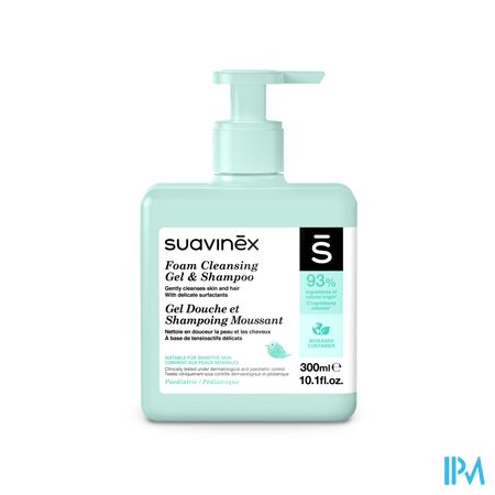 Suavinex Cosmetics Baby Foam Cleans.gel-sh 300ml