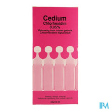 Afbeelding in Gallery-weergave laden, Cedium Chlorhexidini 0,05 % 24x10ml
