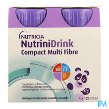 Afbeelding in Gallery-weergave laden, Nutrinidrink Compact Multi Fibre Neutraal 4x125ml
