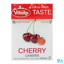 Afbeelding in Gallery-weergave laden, Vitalp Snoepje Kers Z/suiker Stevia 25g

