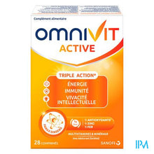 Load image into Gallery viewer, Omnivit Active             Comp  28
