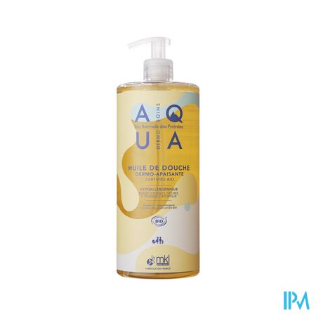 Aqua Huidverzachtende Bio Doucheolie Pompfl 1l