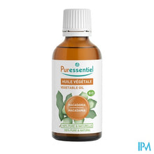 Afbeelding in Gallery-weergave laden, Puressentiel Plant. Olie Bio Macadamia 50ml
