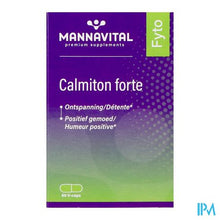 Afbeelding in Gallery-weergave laden, Mannavital Calmiton Forte V-caps 60
