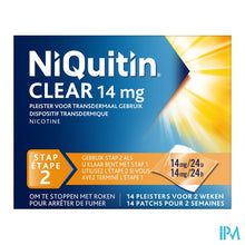 Afbeelding in Gallery-weergave laden, Niquitin Clear Patches 14 X 14mg
