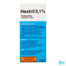 Afbeelding in Gallery-weergave laden, Hextril 0,1% Mondspoeling 200ml
