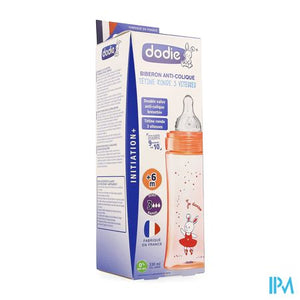 Dodie Zuigfles Initiatie+ Roze Danser 330ml